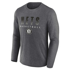 Brooklyn Nets Where Legends Play Iconic Practice Long Sleeve T-Shirt - Heathered Charcoal | Fanatics outlet