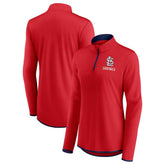St. Louis Cardinals Women's Worth The Drive Quarter-Zip Jacket - Red