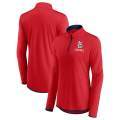 St. Louis Cardinals Women's Worth The Drive Quarter-Zip Jacket - Red