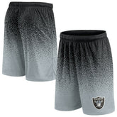 Las Vegas Raiders Ombre Shorts - Black/Silver sale