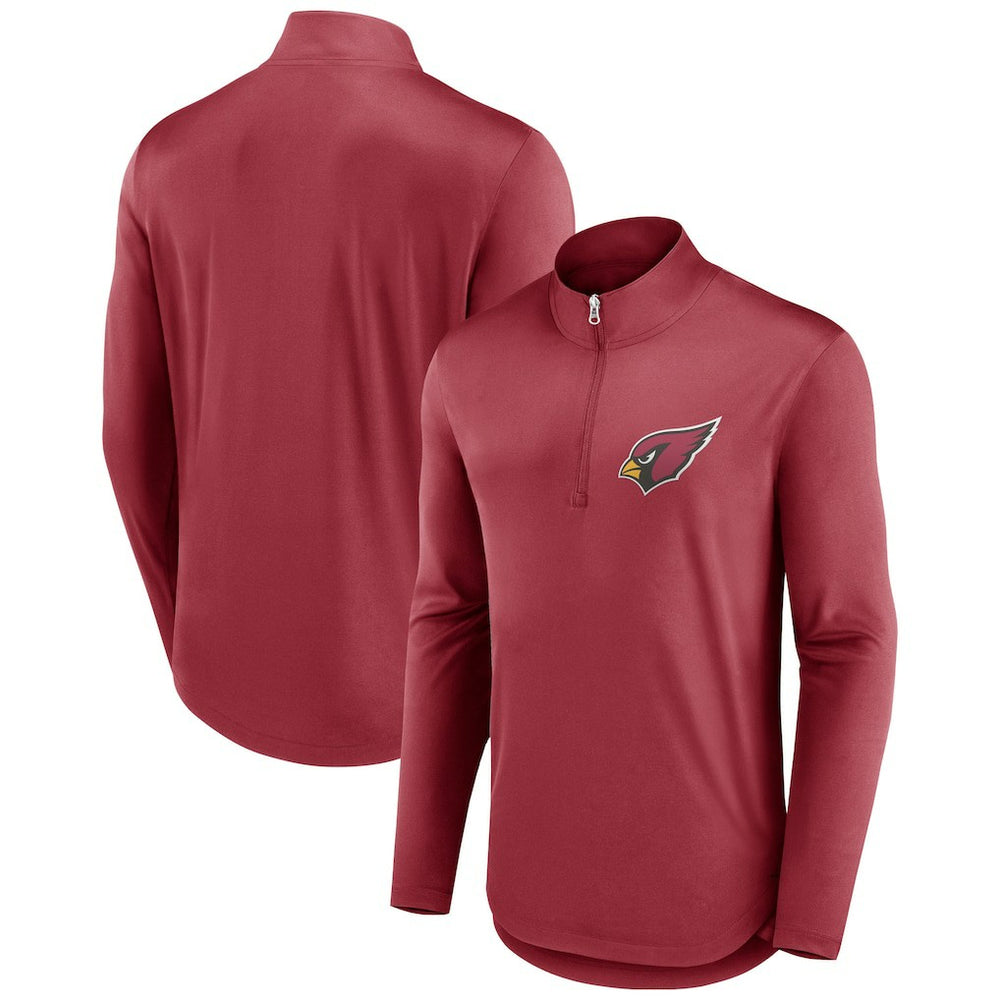 Arizona Cardinals Tough Minded Quarter-Zip Top - Cardinal online