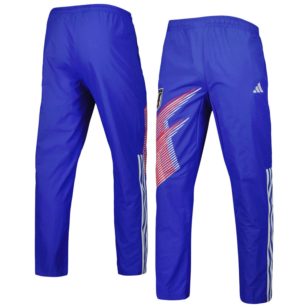 Japan National Team Travel Pants - Blue | Adidas shop