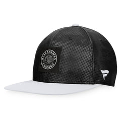 Chicago Blackhawks Fanatics Authentic Pro Alternate Logo Snapback Hat Black/White