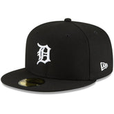 Detroit Tigers Logo 59FIFTY Fitted Hat - Black | New Era