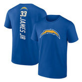 Derwin James Jr. Los Angeles Chargers Playmaker T-Shirt - Blue cheap