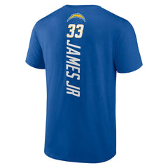 Derwin James Jr. Los Angeles Chargers Playmaker T-Shirt - Blue cheap