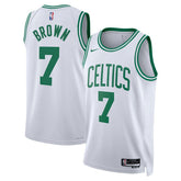 Jaylen Brown Boston Celtics Unisex Swingman Jersey - Association Edition - White | Nike for sale