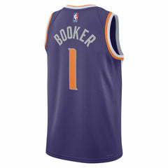 Devin Booker Phoenix Suns Unisex Swingman Jersey - Icon Edition - Purple | Nike cheap