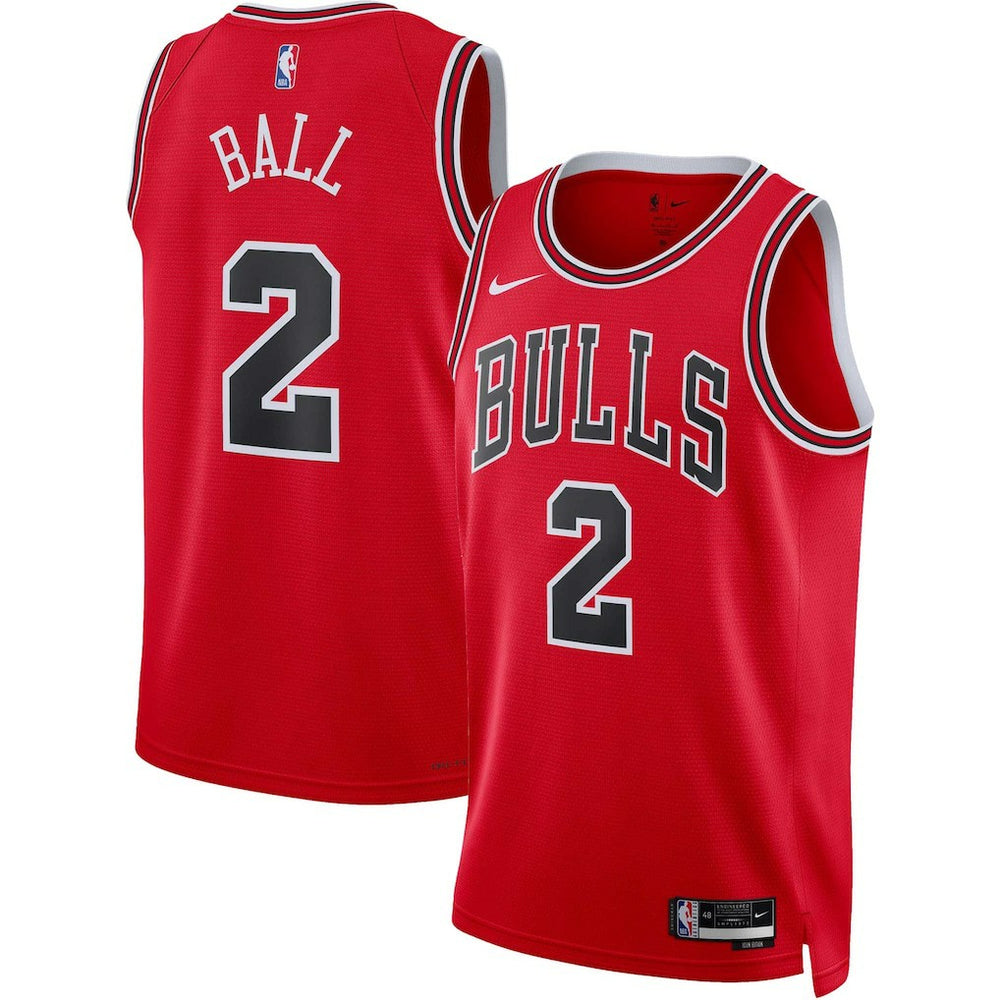 Lonzo Ball Chicago Bulls Unisex Swingman Jersey sale - Icon Editi- Red | Nike shop