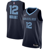 Ja Morant Memphis Grizzlies Unisex Swingman Jersey - Icon Edition - Navy | Nike for sale