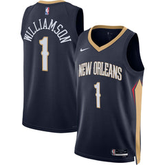 Zion Williamson New Orleans Pelicans Unisex Swingman Jersey - Icon Edition - Navy | Nike for sale