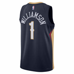 Zion Williamson New Orleans Pelicans Unisex Swingman Jersey - Icon Edition - Navy | Nike for sale