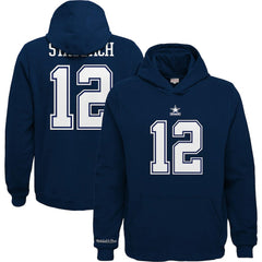 Dallas Cowboys Youth Retired Player Name & Number Pullover Hoodie - Navy on sale