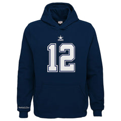 Dallas Cowboys Youth Retired Player Name & Number Pullover Hoodie - Navy on sale