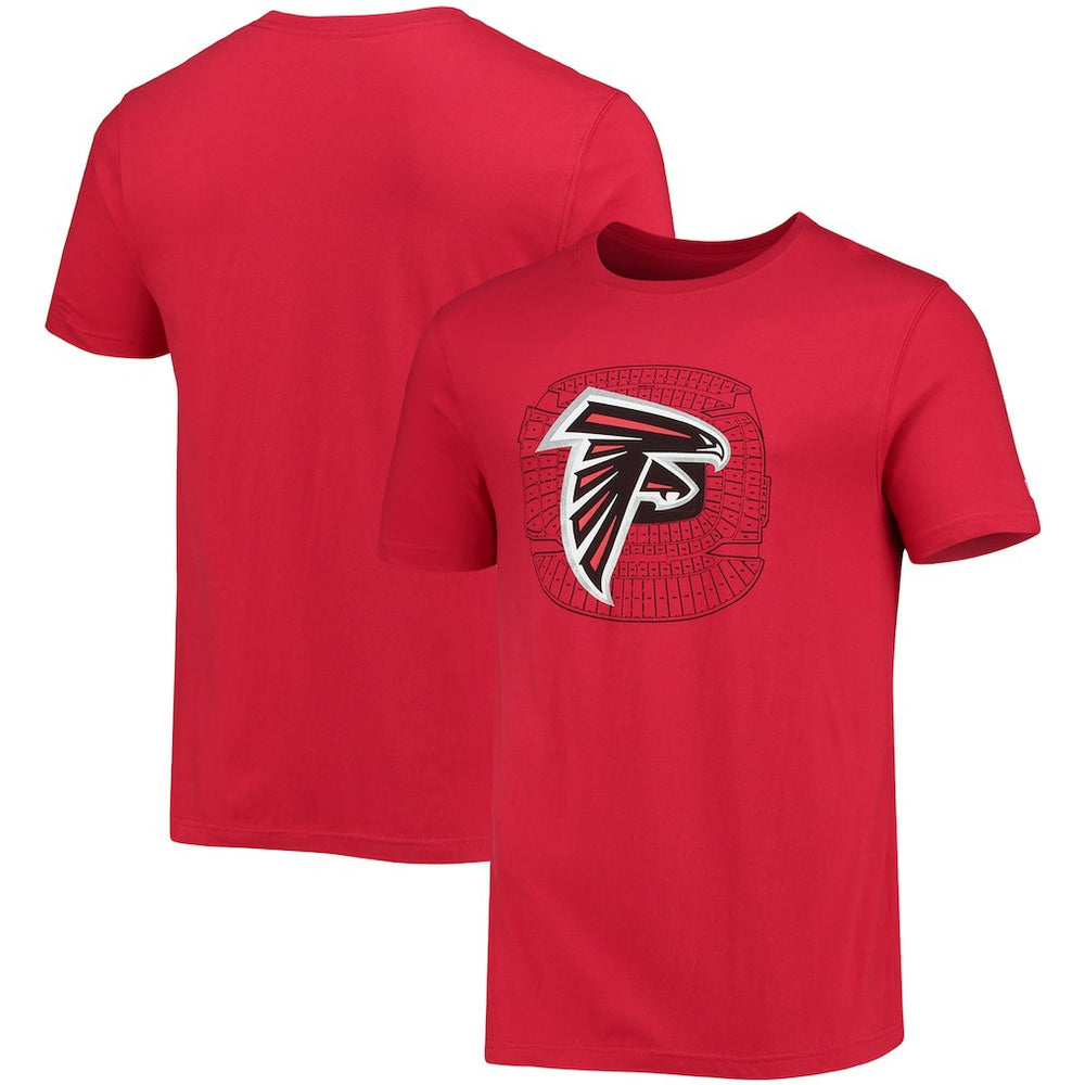 Atlanta Falcons New Era Stadium T-Shirt - Red discount