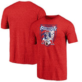New England Patriots Hometown Collection The Shield Tri-Blend T-Shirt - Red for sale