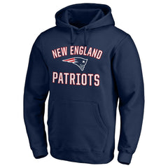 New England Patriots Victory Arch Team Fitted Pullover Hoodie - Navy discount
