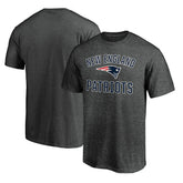 New England Patriots Victory Arch T-Shirt - Heather Charcoal discount