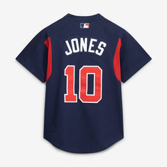 Chipper Jones Atlanta Braves Authentic Batting Practice Jersey - Navy | Mitchell & Ness