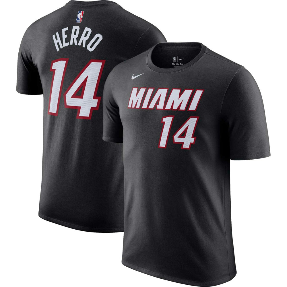 Tyler Herro Miami Heat Icon 2022/23 Name & Number T-Shirt - Black | Nike sale