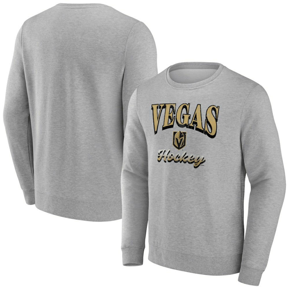 Vegas Golden Knights Fanatics Special Edition 2.0 Pullover Sweatshirt Heather Gray