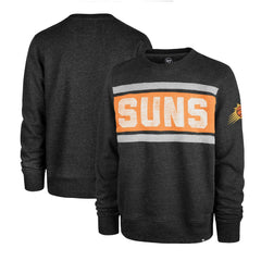 Phoenix Suns '47 Tribeca Emerson Pullover Sweatshirt - Heather Black | 47 brand outlet