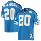 Barry Sanders Detroit Lions 1991 Authentic Throwback Retired Player Jersey - Blue online