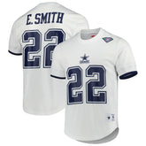 Emmitt Smith Dallas Cowboys Retired Player Name & Number Mesh Top - White cheap