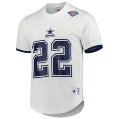 Emmitt Smith Dallas Cowboys Retired Player Name & Number Mesh Top - White cheap