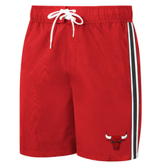 Chicago Bulls G-III Sports by Carl Banks Sand Beach Volley Swim Shorts - Red for sale