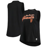 San Francisco Giants DKNY Sport Women's Marcie Tank Top - Black
