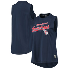 Cleveland Guardians DKNY Sport Women's Marcie Tank Top - Navy