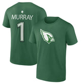 Kyler Murray Arizona Cardinals St. Patrick's Day Icon Player T-Shirt - Green online