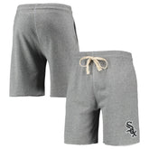 Chicago White Sox Concepts Sport Mainstream Terry Tri-Blend Shorts - Gray