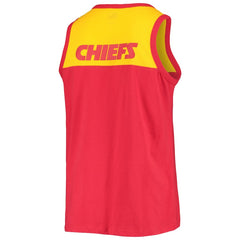 Kansas City Chiefs Starter Team Touchdown Fashion Tank Top - Red/Gold for sale