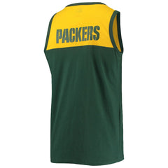 Green Bay Packers Starter Team Touchdown Fashion Tank Top - Green/Gold for sale