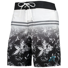 Carolina Panthers G-III Sports by Carl Banks Island Volley Swim Shorts - Black for sale