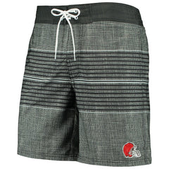 Cleveland Browns G-III Sports by Carl Banks Horizon Swim Shorts - Black for sale