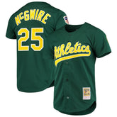 Mark McGwire Athletics 1997 Cooperstown Collection Authentic Jersey - Green | Mitchell & Ness