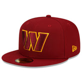 Washington Commanders New Era Team Basic 59FIFTY Fitted Hat - Burgundy on sale