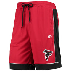Atlanta Falcons Starter Fan Favorite Fashion Shorts - Red/Black outlet