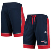 New England Patriots Starter Fan Favorite Fashion Shorts - Navy/Red for sale