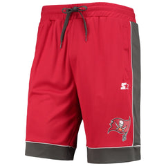 Tampa Bay Buccaneers Starter Fan Favorite Fashion Shorts - Red/Pewter sale