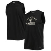 Las Vegas Raiders MSX by Michael Strahan Rebound Tank Top - Black for sale