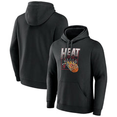 Miami Heat Alley Oop Pullover Hoodie - Black discount