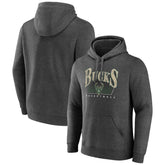 Milwaukee Bucks Selection Pullover Hoodie - Charcoal sale