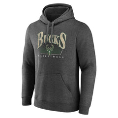 Milwaukee Bucks Selection Pullover Hoodie - Charcoal sale