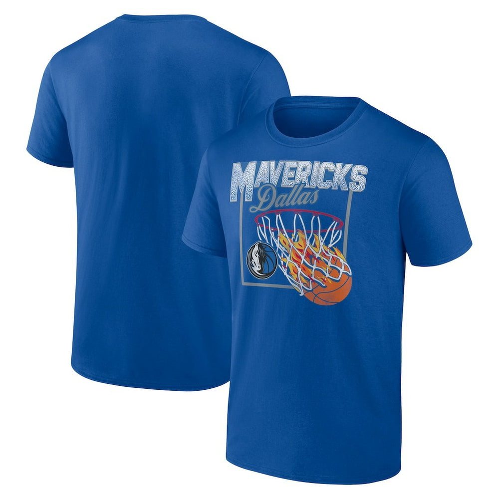 Dallas Mavericks Alley Oop T-Shirt sale - Blue on sale