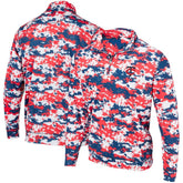 Minnesota Twins Digital Camo Performance Quarter-Zip Pullover Jacket - Red