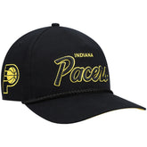 Indiana Pacers '47 Crosstown Script Hitch Snapback Hat - Black | 47 brand on sale